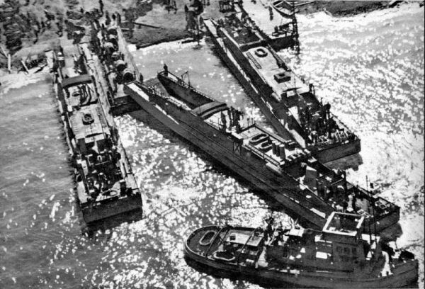 Быстроходные десантные баржи Кригсмарине