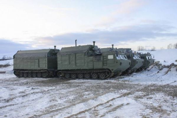 Двухзвенные транспортеры в российской армии