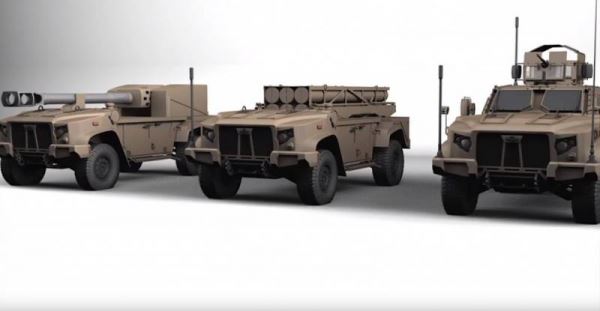 Электрические и гибридные силовые установки для автомобилей армии США