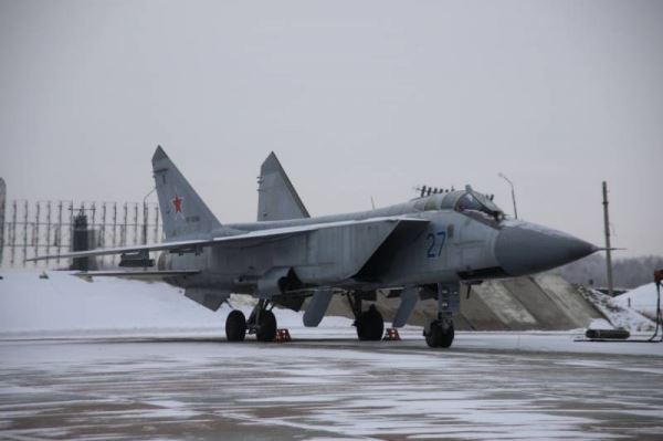 Продолжается модернизация самолетов МиГ-31