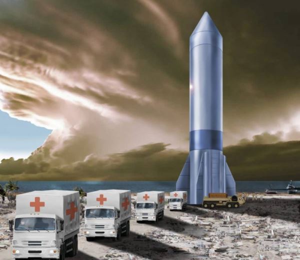 Транспортная ракета: быстрая переброска американских грузов в любую точку Земли