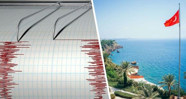 Новое землетрясение напугало туристов в Анталии