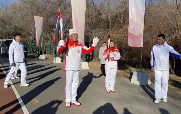Олимпийский огонь уже в Китае