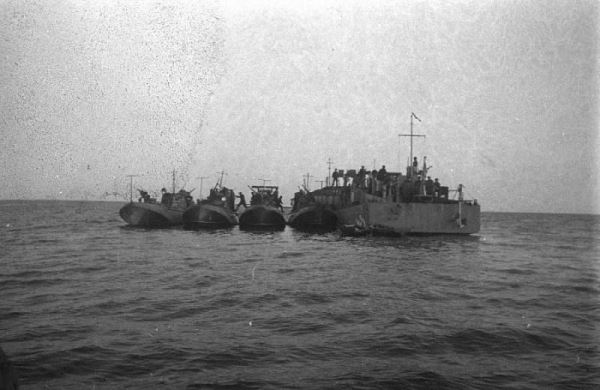 Быстроходные десантные баржи Кригсмарине